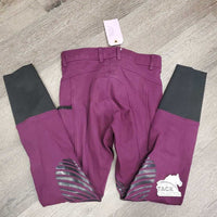 Euro Seat Breeches *vgc, curled lining, v.mnr faded, hair, rubs & stain