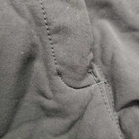 Euro Seat Breeches *gc, seam puckers, shrunk?, mnr undone stitching, curled lining, rubs, pills
