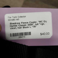 Fleece Cooler, "MC Eq. Hunter Classic 2009", tail *vgc, clean, hair
