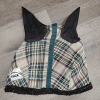 Mesh Fly Mask *gc, older, clean, hair, pills, clumpy, snags, mnr holes, threads, stretched els
