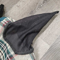 Mesh Fly Mask *gc, older, clean, hair, pills, clumpy, snags, mnr holes, threads, stretched els