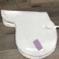 Fitted Fleece Hunter Saddle Pad *vgc, mnr hair, clumpy, dingy underside
