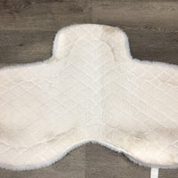 Fitted Fleece Hunter Saddle Pad *vgc, mnr hair, clumpy, dingy underside