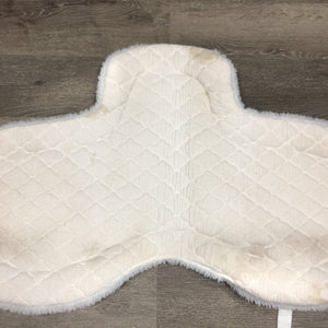 Fitted Fleece Hunter Saddle Pad *vgc, mnr hair, clumpy, dingy underside