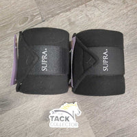 2 Fleece Polo Wraps, mesh bag *like new, mnr dust
