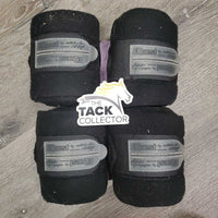4 Fleece Polo Wraps *gc, clean, dusty, hair, clumpy