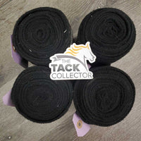 4 Fleece Polo Wraps *gc, clean, dusty, hair, clumpy
