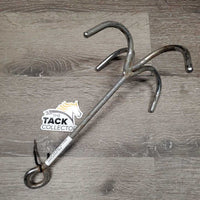 4 Prong Tack Hook *fair, v.rusty, peeled, painted?
