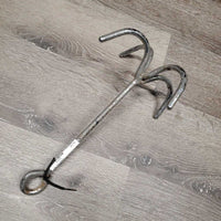 4 Prong Tack Hook *fair, v.rusty, peeled, painted?