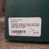 Purnell's Treasury Horse and Pony *gc/fair, No Cover, rubs, scratches, bent, dirty, faded
