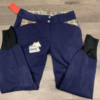 Euroseat Breeches *gc, puckers, stretched, seam puckers, vpilly inside, v.faded tag`

