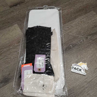 JUNIORS Synthetic Half Chaps, Silicone Grips, bag *new
