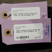 4 Mesh & Terry Cloth Leg Quilts *xc, mnr hair

