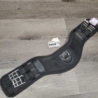 Anatomical Memory Foam Dressage Girth, 2x els, D Ring *vgc, mnr hair, dirt, film/residue

