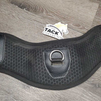 Anatomical Memory Foam Dressage Girth, 2x els, D Ring *vgc, mnr hair, dirt, film/residue
