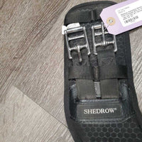 Anatomical Memory Foam Dressage Girth, 2x els, D Ring *vgc, mnr hair, dirt, film/residue
