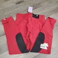 Euro Seat Breeches *gc, seam puckers, mnr faded & stains, stretched seat
