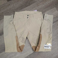 Euro Seat Breeches *vgc, seam puckers, shrunk, mnr discolored seat & legs