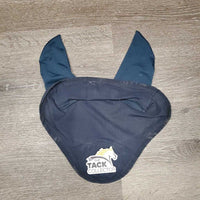 Quilt Jumper Saddle Pad, 1x piping, mesh bonnet *gc, puckers, torn piping, faded, mnr threads, undone stitch, dirt?
