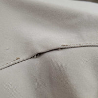 Euroseat Breeches *gc, unstitched seams, stained seat & legs, rubs & pills
