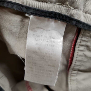 Euroseat Breeches *gc, unstitched seams, stained seat & legs, rubs & pills