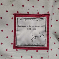 Hvy Cotton Duffle Bag *vgc, mnr hair & dirt, NO Shoulder Strap, older, sewn zipper end
