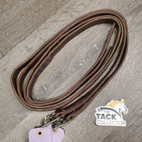 Thick Stirrup Leathers *vgc, clean, edge rubs, uneven, creases, rubs