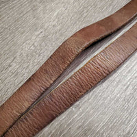 Thick Stirrup Leathers *vgc, clean, edge rubs, uneven, creases, rubs