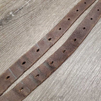 Thick Stirrup Leathers *vgc, clean, edge rubs, uneven, creases, rubs
