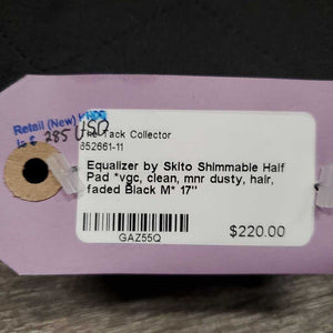 by Skito Shimmable Half Pad *vgc, clean, mnr dusty, hair, faded