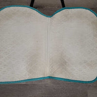 Hvy Navajo Top Saddle Pad *gc, clean, older, puckers, pills, mnr dingy, threads, faded, rubs
