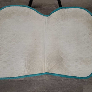 Hvy Navajo Top Saddle Pad *gc, clean, older, puckers, pills, mnr dingy, threads, faded, rubs