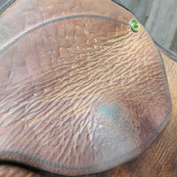 17" MW *5" County Stabilizer XTR Close Contact Saddle, 2 Billet Guards, Wool Flocking, Rear Gusset Panels, Med Front Blocks, Flaps: 14"L x 14"W, Serial #: 06090703 - 2 17 M SR
