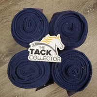 4 Fleece Polos *gc, hairy, clean, clumpy, dirt?stains, rubs
