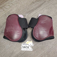 Hind Boots, velcro *gc, clean, rubs, stains, scrapes, faded
