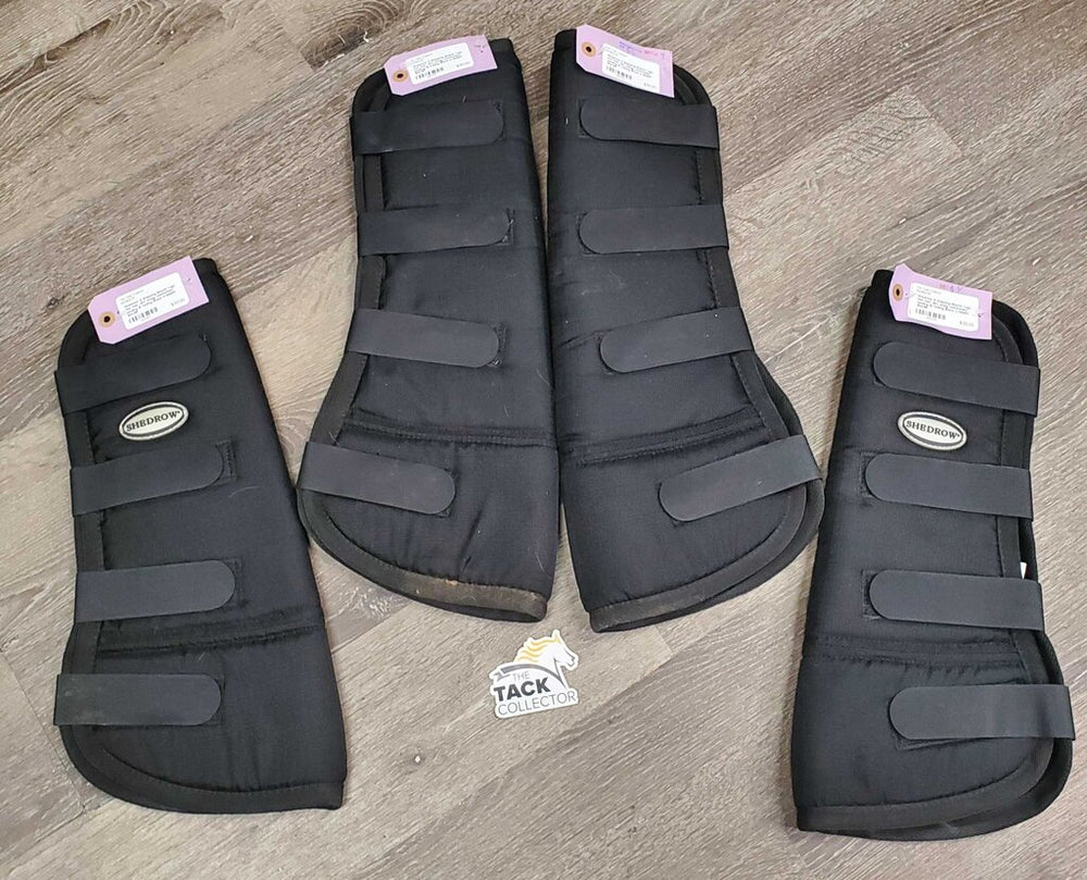 4 Shipping Boots *vgc, mnr hair, dirt, snag, unstitched binding & fading