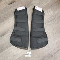 4 Shipping Boots *vgc, mnr hair, dirt, snag, unstitched binding & fading