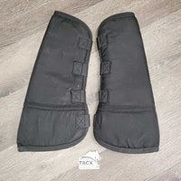 4 Shipping Boots *vgc, mnr hair, dirt, snag, unstitched binding & fading