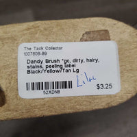 Dandy Brush *gc, dirty, hairy, stains, peeling label