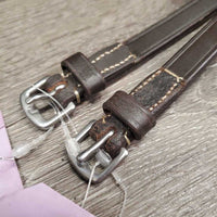 2 Leather Cheek Pieces *xc/like new