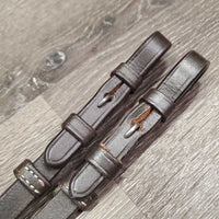 2 Leather Cheek Pieces *xc/like new
