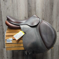 17.5" MW 5.25" Antares Contact - Close Contact Saddle, 2 Billet Guards, Panels: Wide, Rear Gussets, Foam & Shoulder Cut outs, Med Front & Back Blocks, Flaps: 14.75"L x 24.5"W Serial #: 17 1812 4AA 175 L A01 T1 M15 DTA 50
