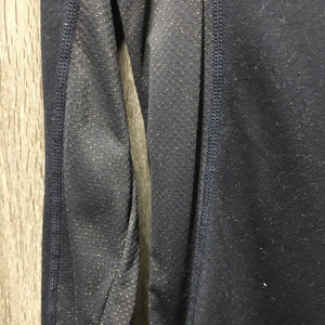 LS Light Shirt, 1/3 Zip Up *vgc, hairy, mnr rubs, seam rubs & pills