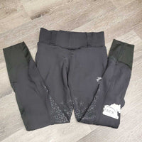 High Waist Euro Seat Riding Tight Breeches, Pull On *gc, mnr snags, rubs, hair & pills