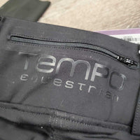 High Waist Euro Seat Riding Tight Breeches, Pull On *gc, mnr snags, rubs, hair & pills
