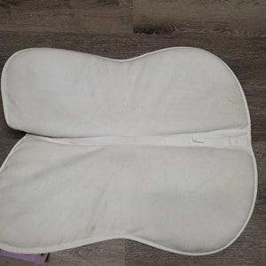 Memory Foam Half Pad *gc, dirt, stains, mnr hair, dingy, rubs, markers, puckers, creases
