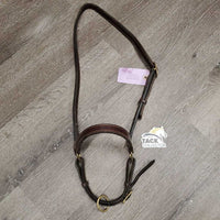 Double Leather Grooming Halter *vgc, clean, mnr film, stains & scraped edges
