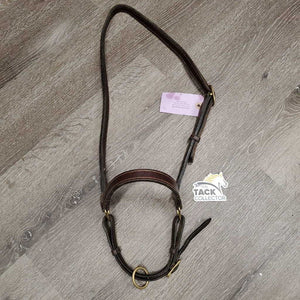 Double Leather Grooming Halter *vgc, clean, mnr film, stains & scraped edges