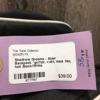 Grooms - Rider Backpack *gc/fair, v.dirt, thick film, hair
