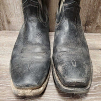 Pr MENS Western Boots *vgc, v.dirty, film, toes: faded & rubs, older?